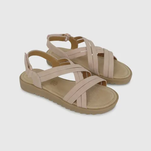 Colloky Rosado de Niña modelo Sandalia Niña Kg 53000230v26 rosados niña 2025121821201093298 Cuero TR