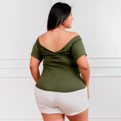 CORITEX Polo Manga Corta Mujer Indira Acanalada