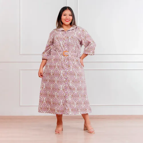 CORITEX Vestido Camisero Mujer Eliana