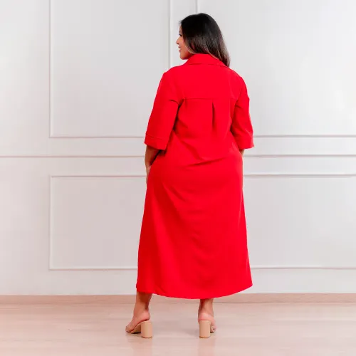 CORITEX Vestido Camisero Mujer Eliana