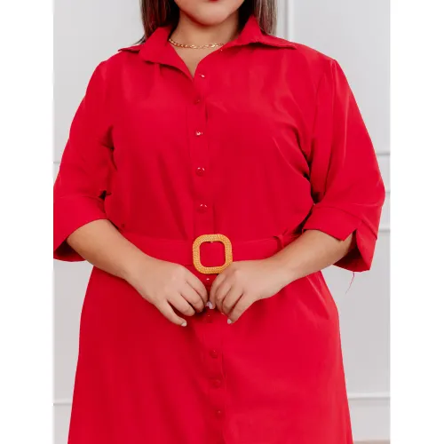 CORITEX Vestido Camisero Mujer Eliana