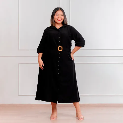 CORITEX Vestido Camisero Mujer Eliana