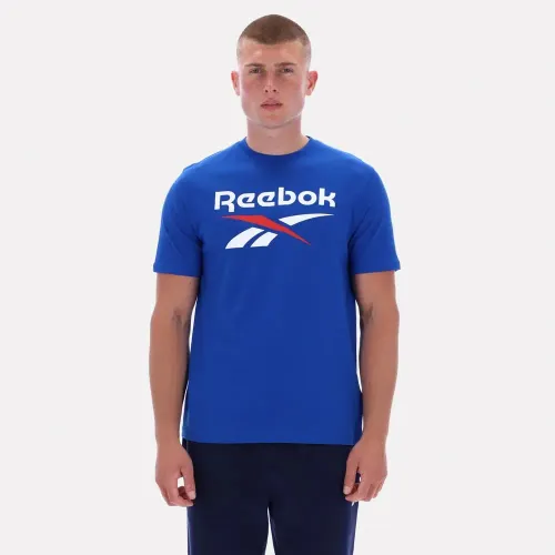 Reebok Polo Deportivo Hombre Bruno Big Logo Crew Neck Ss Tee