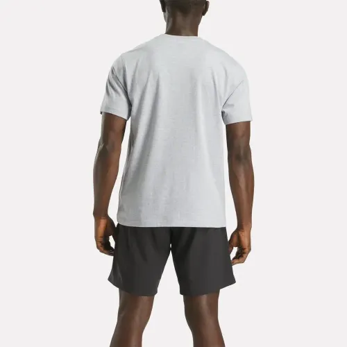 Reebok Polo Deportivo Hombre Chad Big Logo Crew Neck Ss Tee