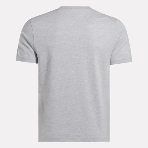 Reebok Polo Deportivo Hombre Chad Big Logo Crew Neck Ss Tee