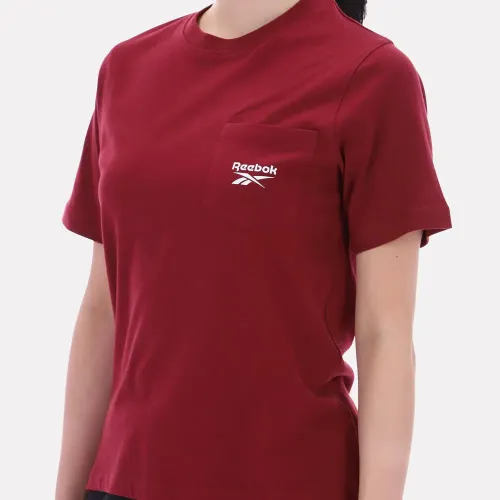 Reebok Polo Deportivo Mujer Lex Small Logo Crw Ss Pocket Tee