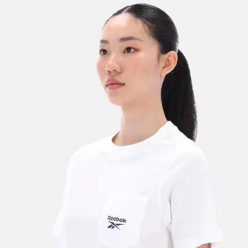 Reebok Polo Deportivo Mujer Lex Small Logo Crw Ss Pocket Tee