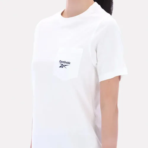 Reebok Polo Deportivo Mujer Lex Small Logo Crw Ss Pocket Tee