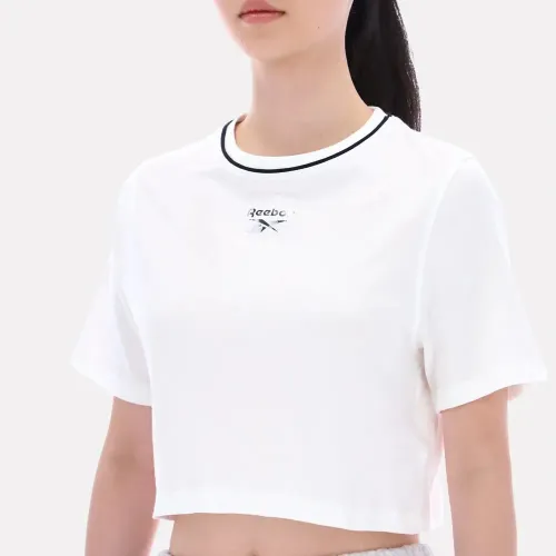 Reebok Polo Deportivo Mujer Blakely Crew Neck Cropped Ss Tee