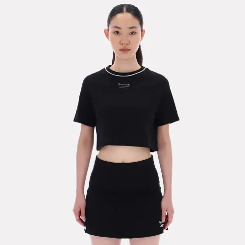 Reebok Negro de Mujer modelo Polo Deportivo Mujer Blakely Crew Neck Cropped Ss Tee negros mujer 2025121917014776835  