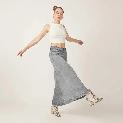 COTTONS JEANS Maxifalda Mujer Eda