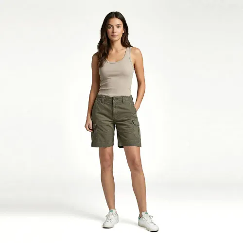 COTTONS JEANS Verde de Hombre modelo Bermuda Cargo Para Mujer Ali hombre 2025121917175934229  