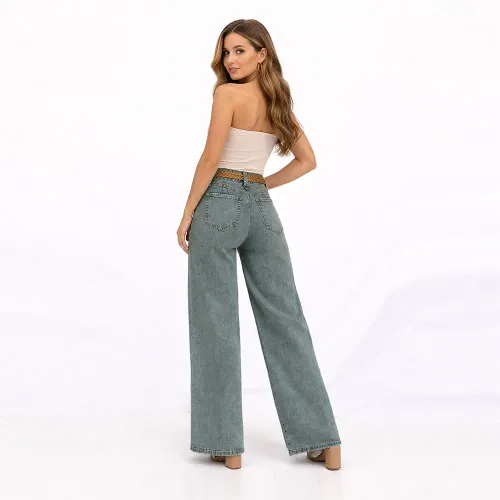 COTTONS JEANS Jean Palazzo Para Mujer Anahi