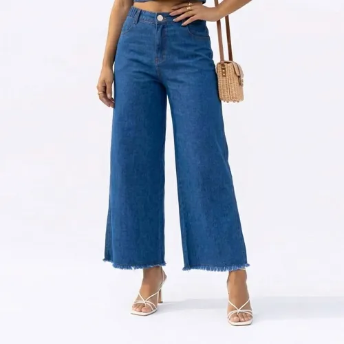 COTTONS JEANS Jean Palazzo Para Mujer Sarai
