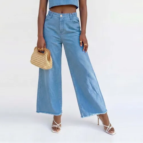 COTTONS JEANS Jean Palazzo Para Mujer Sarai