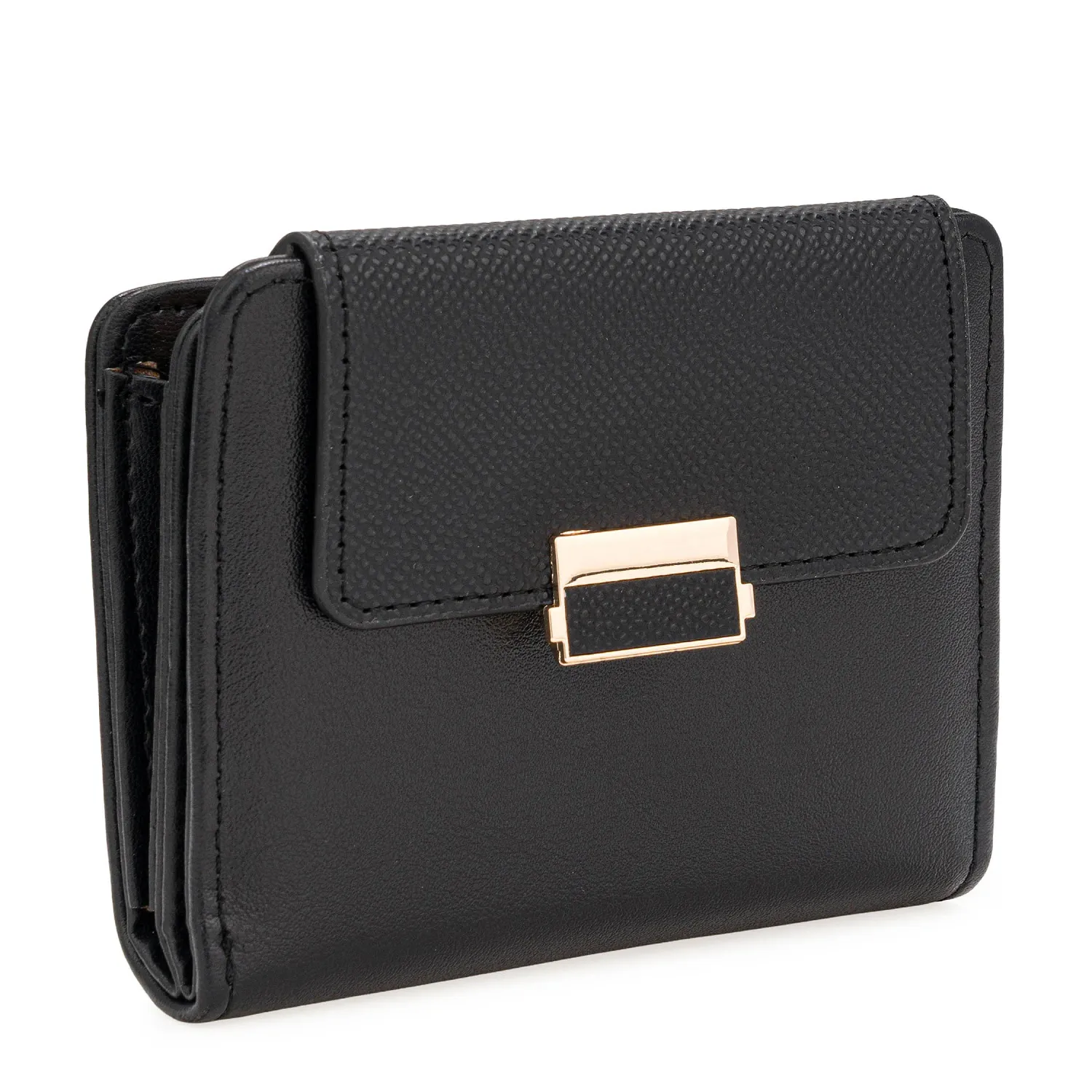 Monedero Limoni Dama Niva color negro | Platanitos