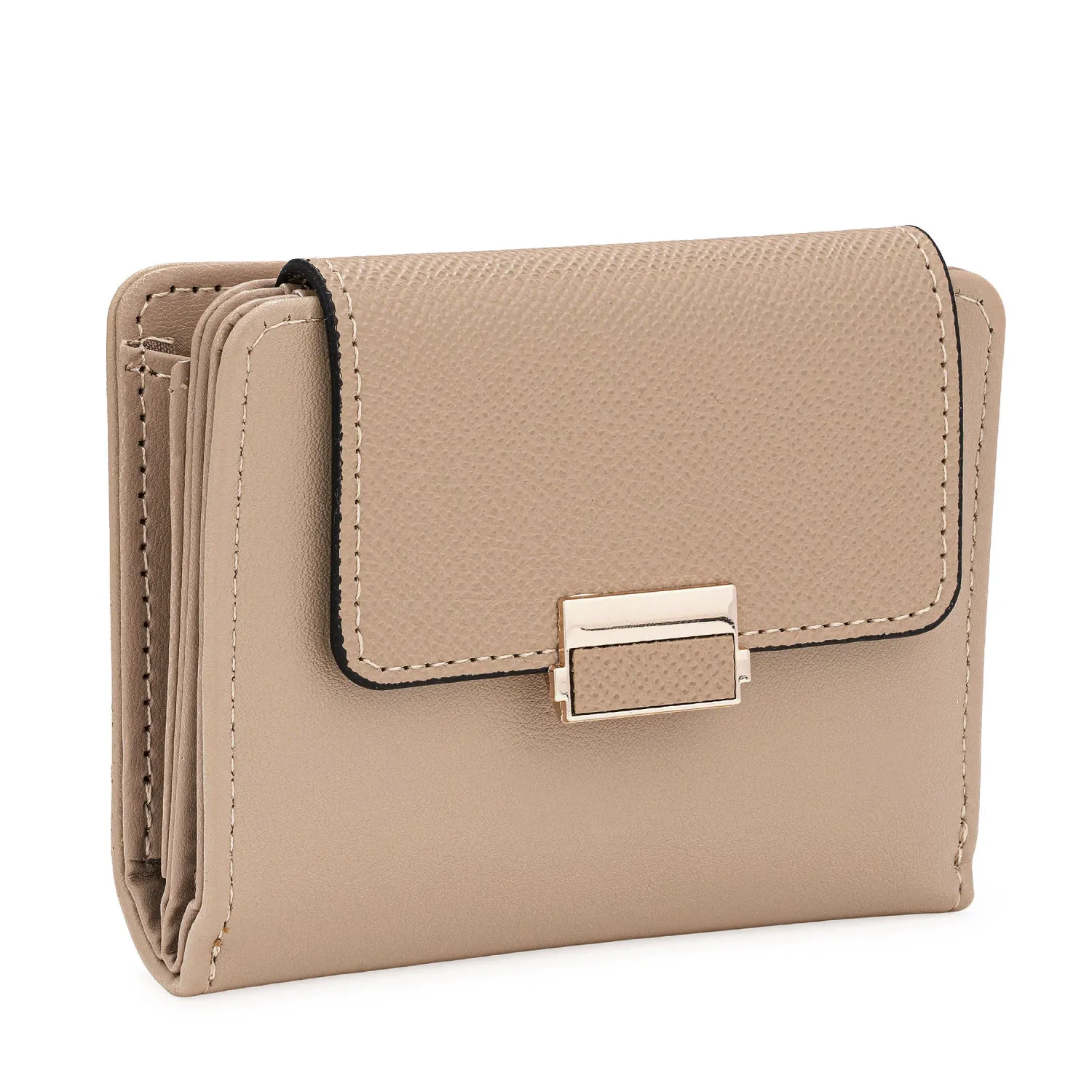 Monedero Limoni Dama Niva color beige | Platanitos