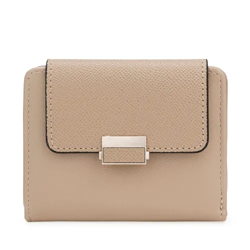 Monedero Limoni Dama Niva color beige | Platanitos
