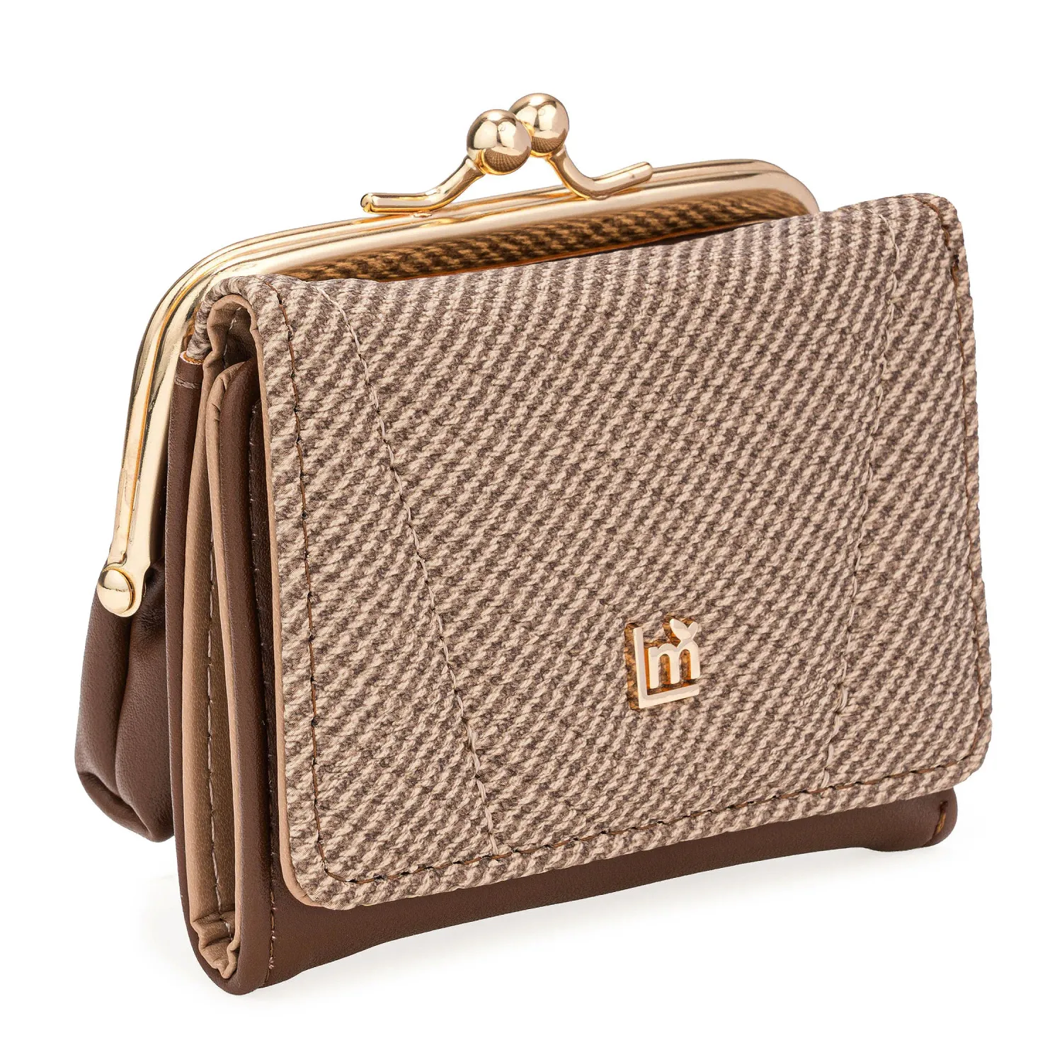 Monedero Limoni Dama Thalia color marron | Platanitos