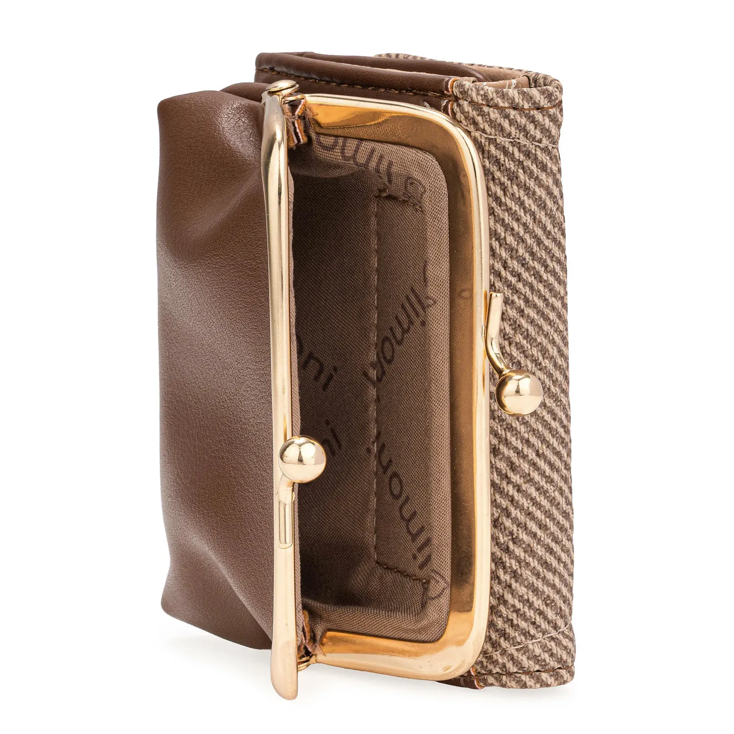 Monedero Limoni Dama Thalia color marron | Platanitos