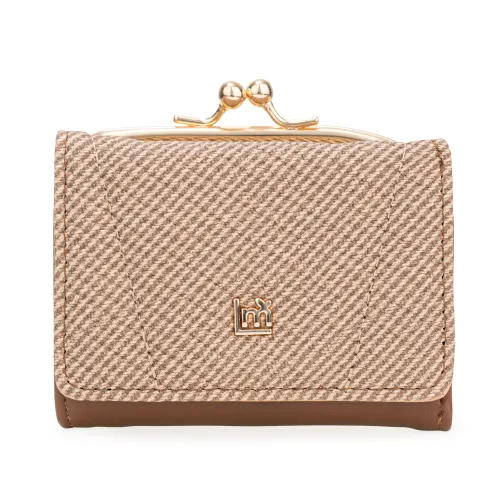 Monedero Limoni Dama Thalia color marron | Platanitos