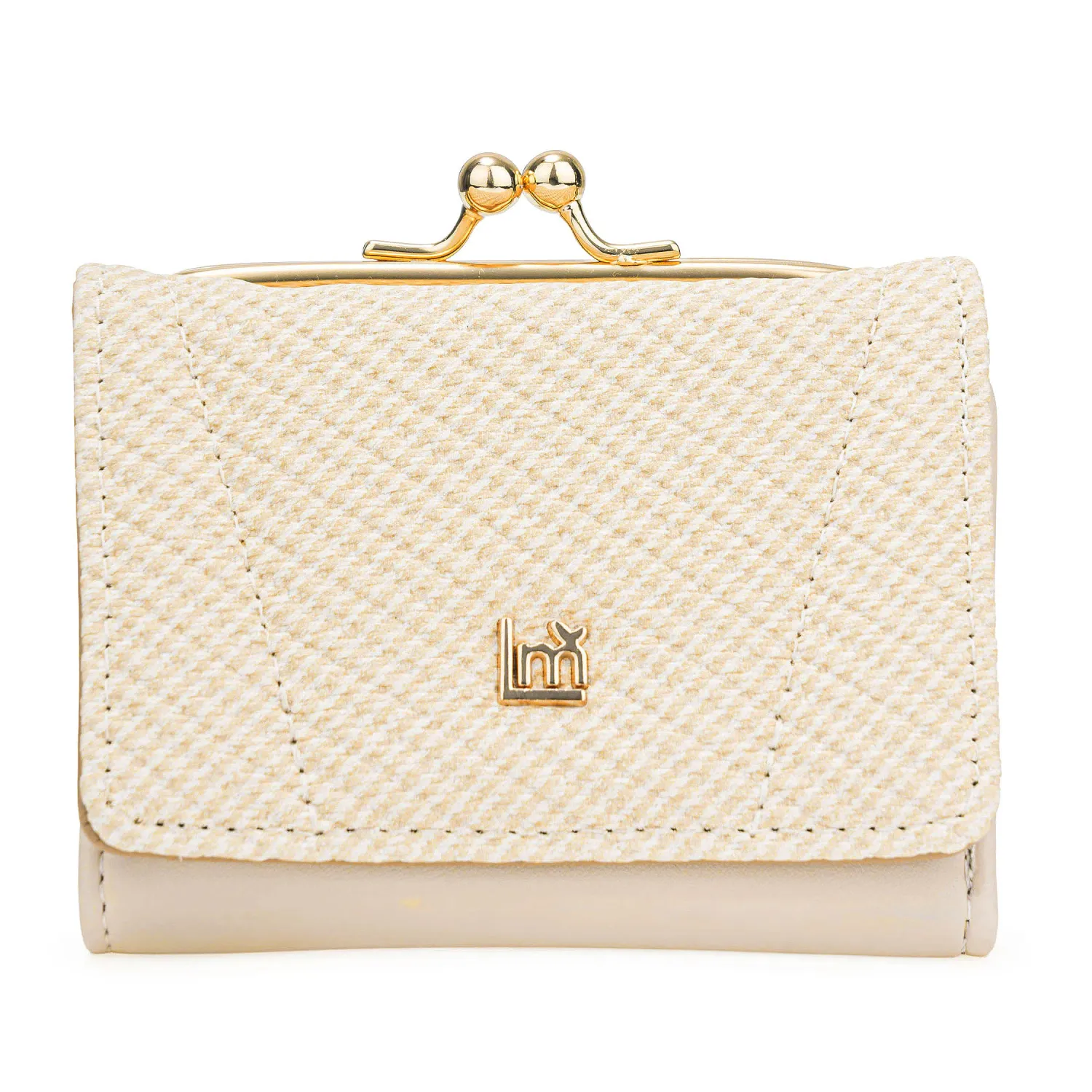 LIMONI Monedero Limoni Dama Thalia color beige | Platanitos