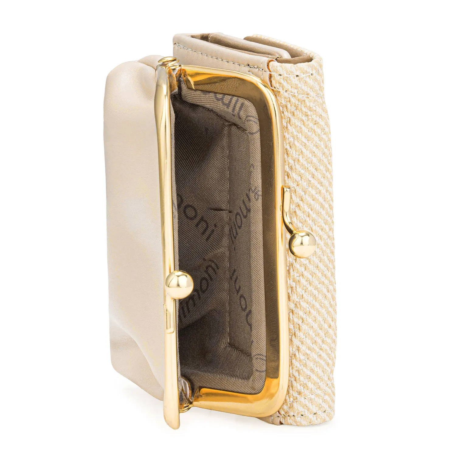 LIMONI Monedero Limoni Dama Thalia color beige | Platanitos