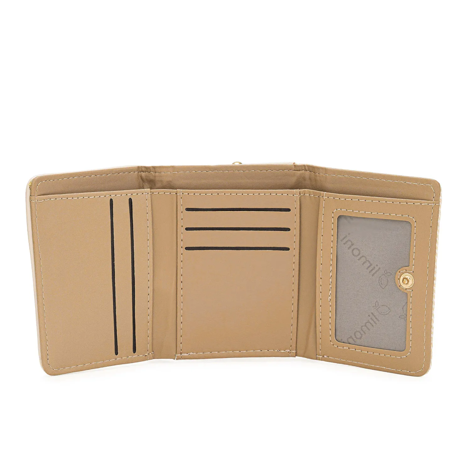 LIMONI Monedero Limoni Dama Thalia color beige | Platanitos