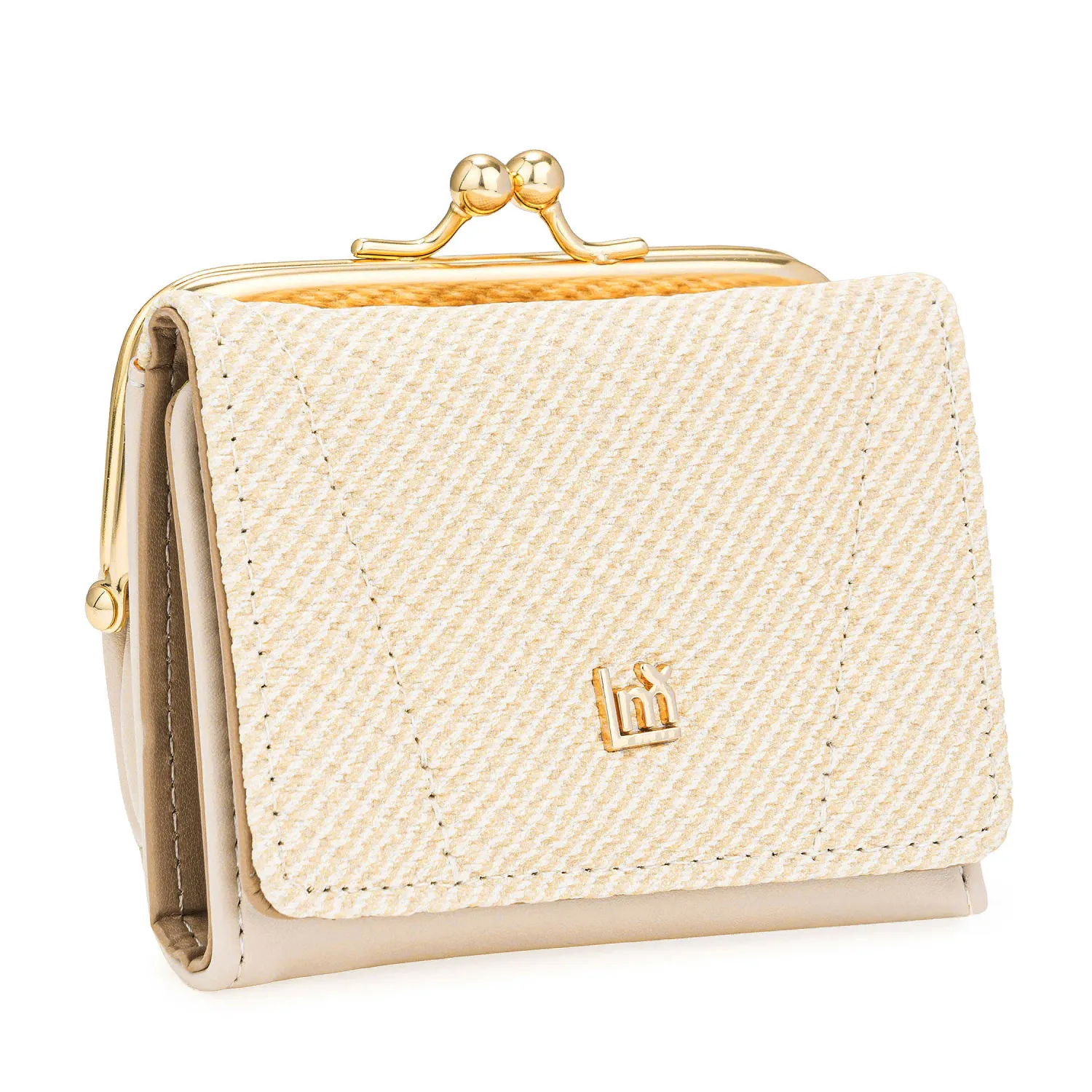 LIMONI Monedero Limoni Dama Thalia color beige | Platanitos