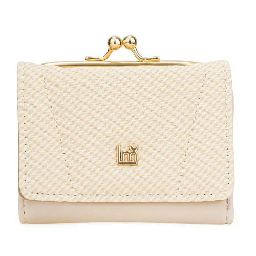 Monedero Limoni Dama Thalia color beige | Platanitos