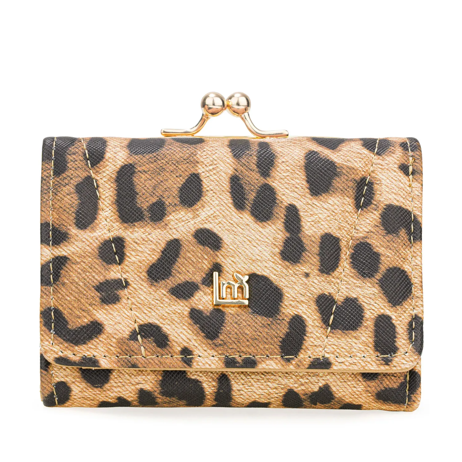 Monedero Limoni Dama Thalia color leopardo | Platanitos
