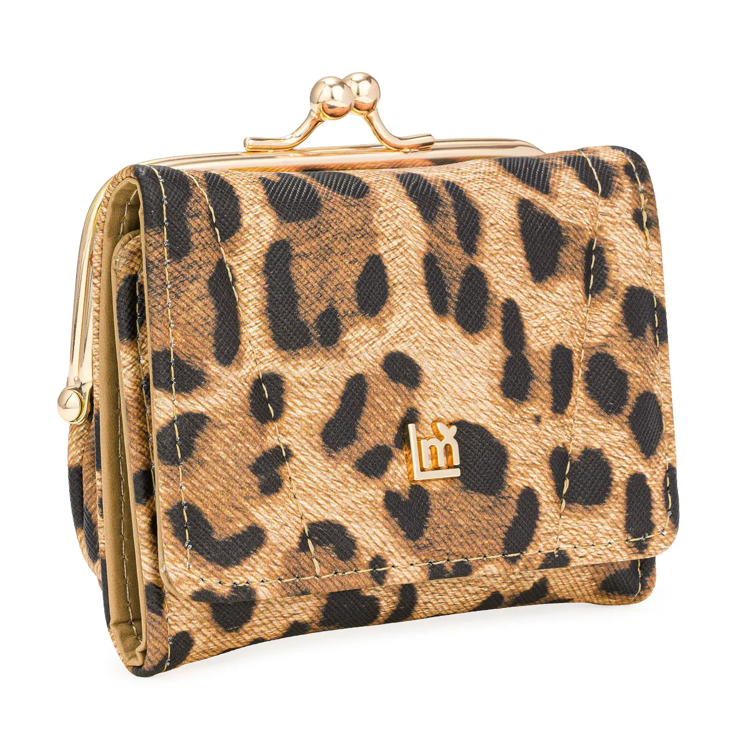 Monedero Limoni Dama Thalia color leopardo | Platanitos
