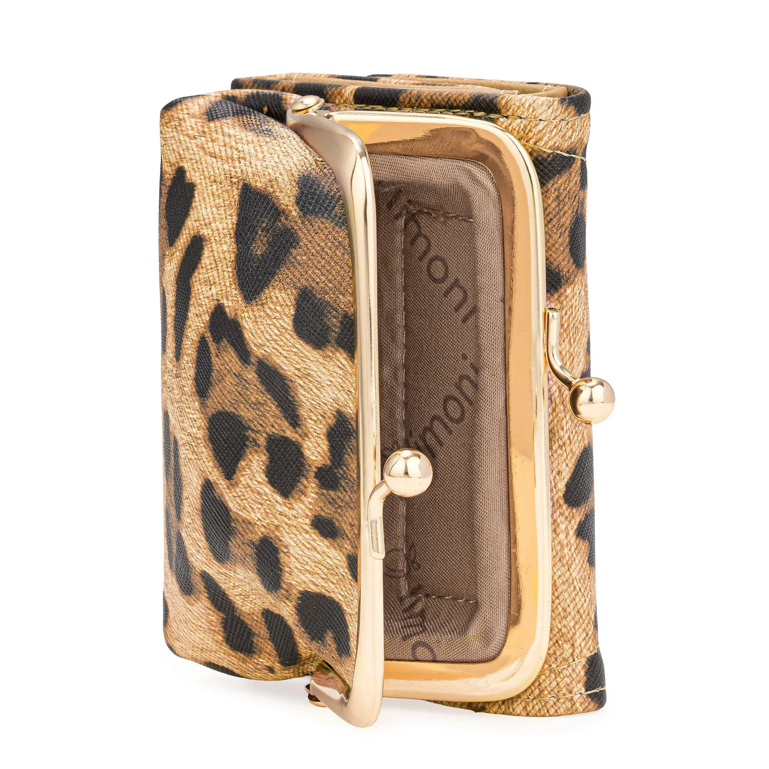 Monedero Limoni Dama Thalia color leopardo | Platanitos