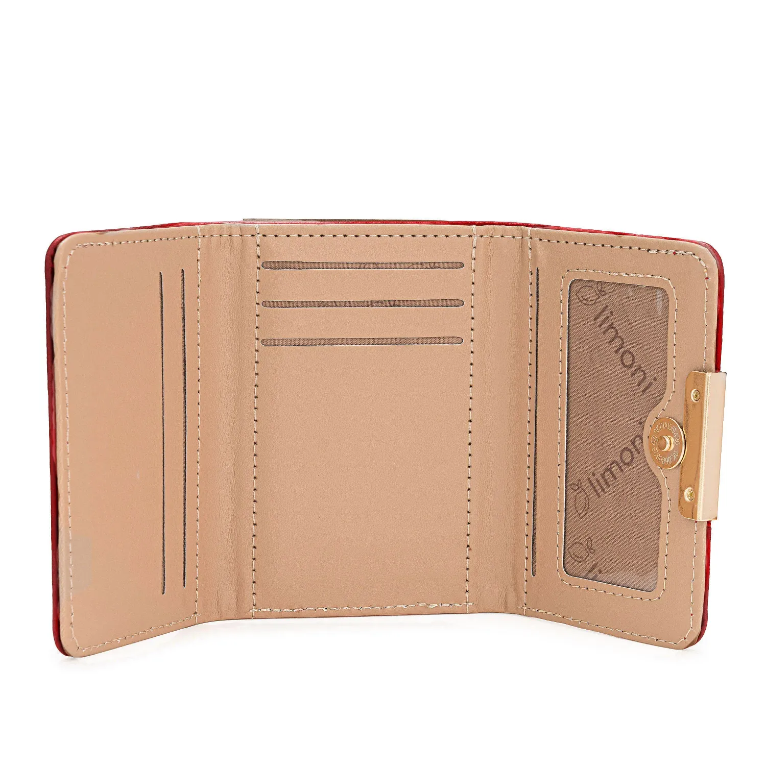 Monedero Limoni Dama Neyla2 color rojo | Platanitos