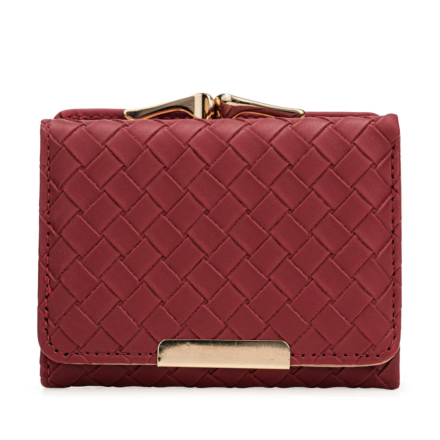 Monedero Limoni Dama Neyla2 color rojo oscuro | Platanitos
