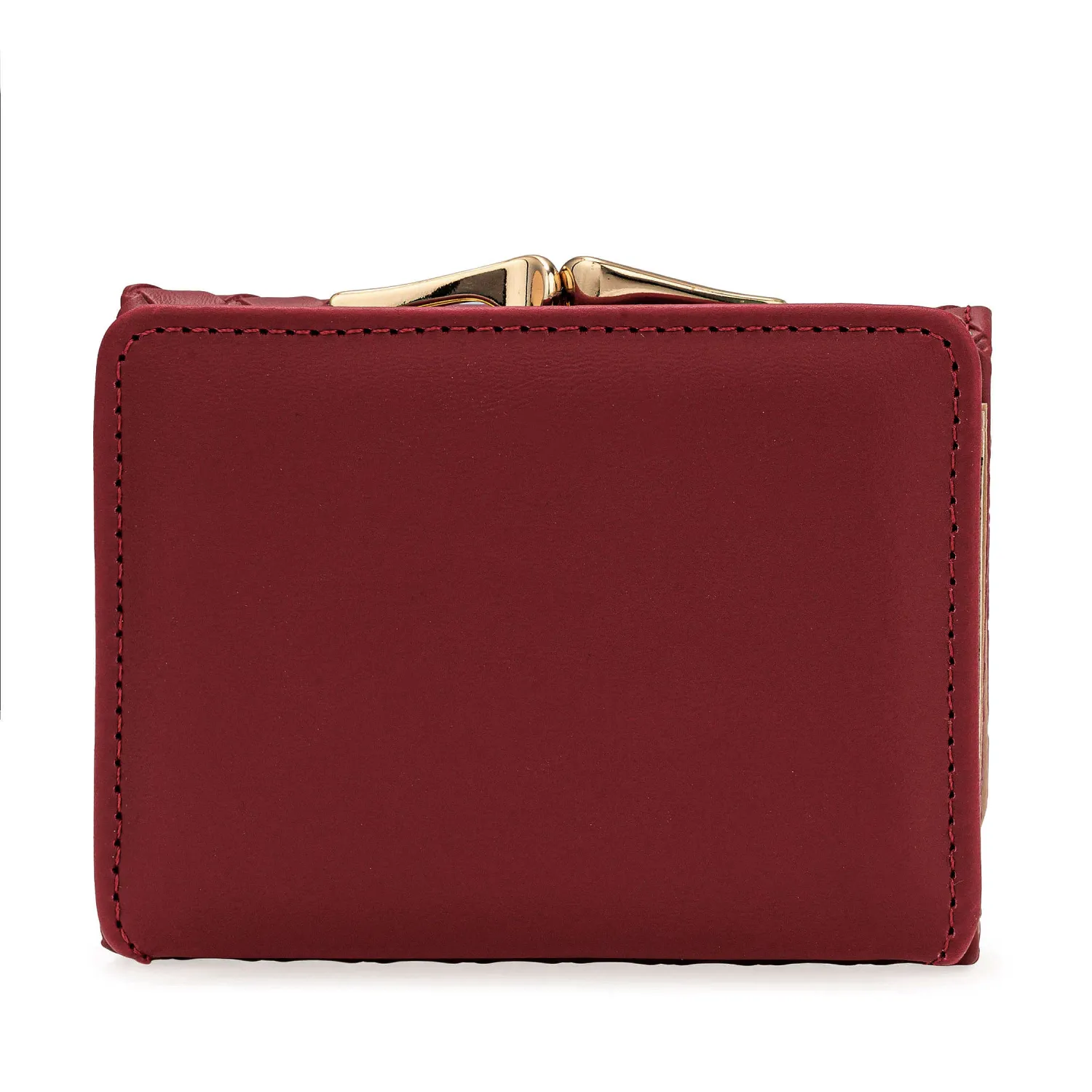 Monedero Limoni Dama Neyla2 color rojo oscuro | Platanitos