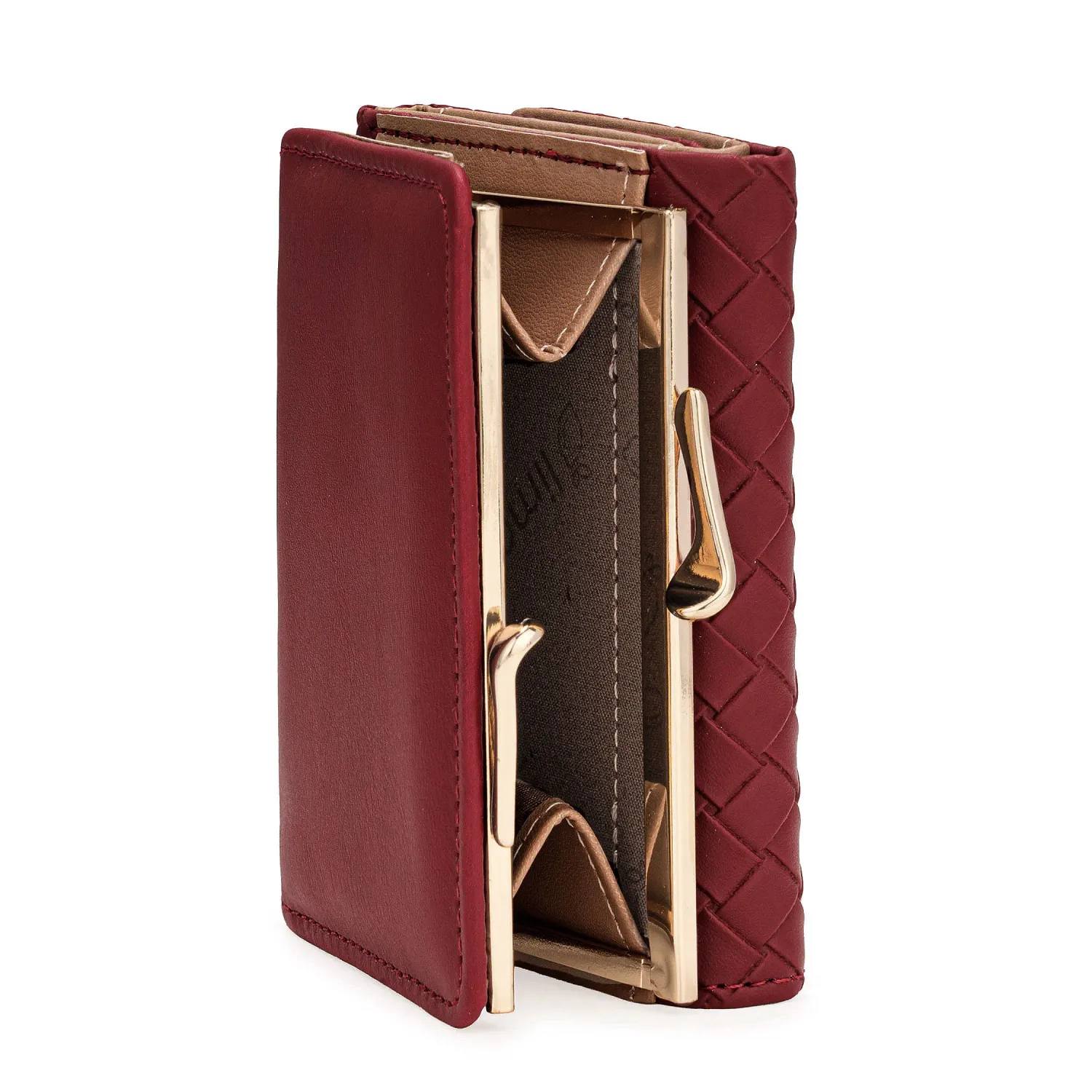 Monedero Limoni Dama Neyla2 color rojo oscuro | Platanitos
