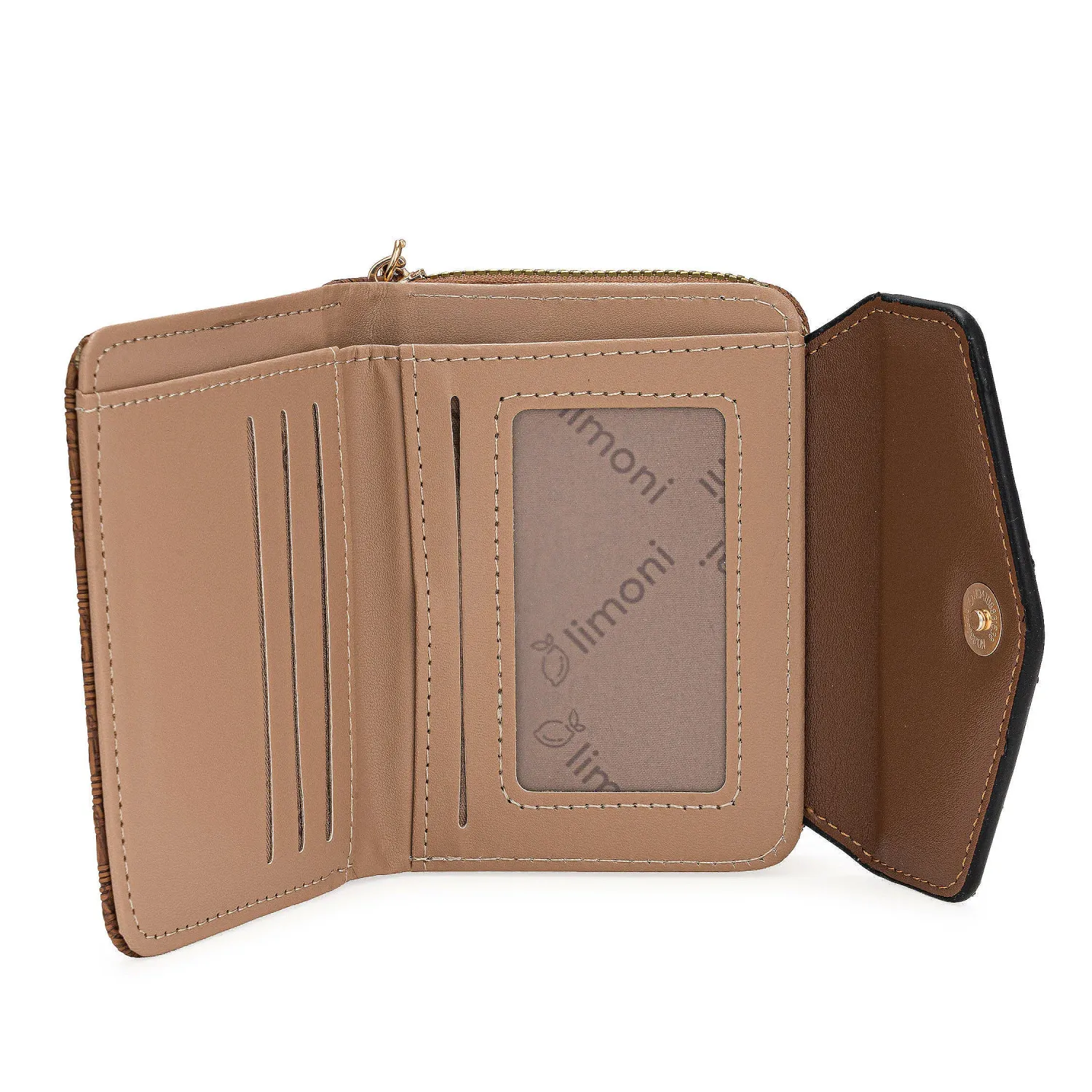 Monedero Limoni Dama Girix color camel | Platanitos
