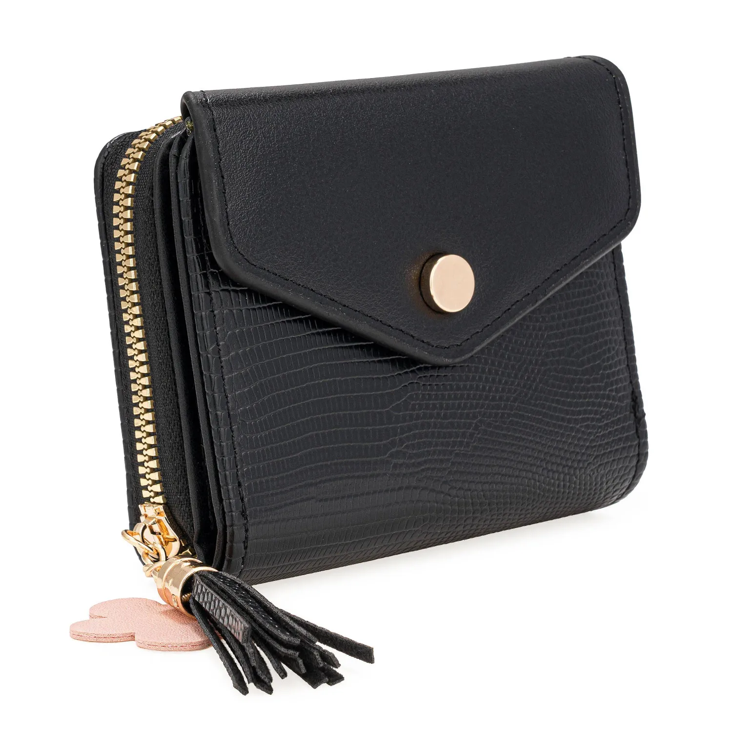 Monedero Limoni Dama Girix color negro | Platanitos