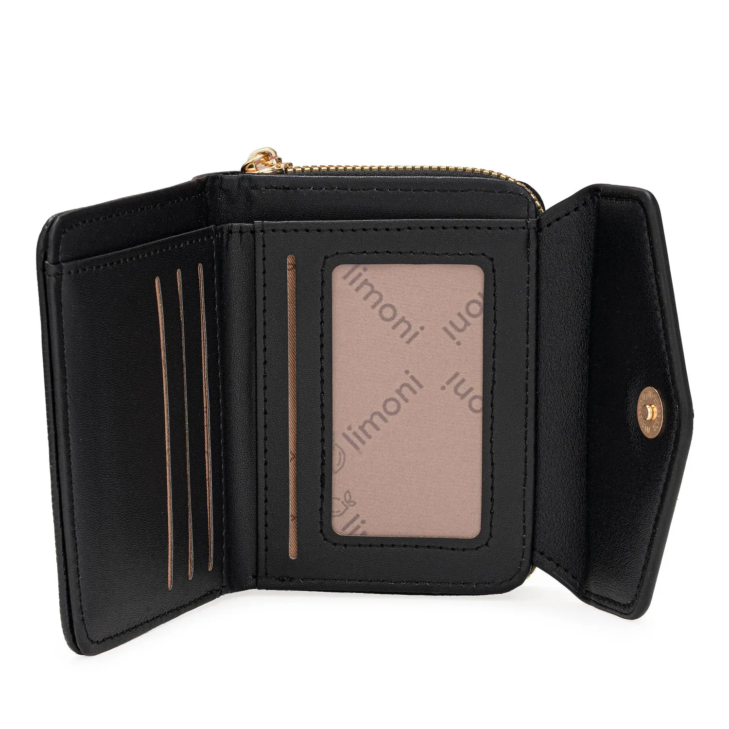 Monedero Limoni Dama Girix color negro | Platanitos
