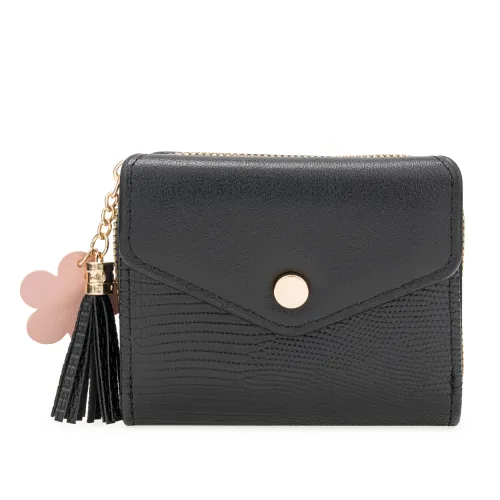 Monedero Limoni Dama Girix color negro | Platanitos