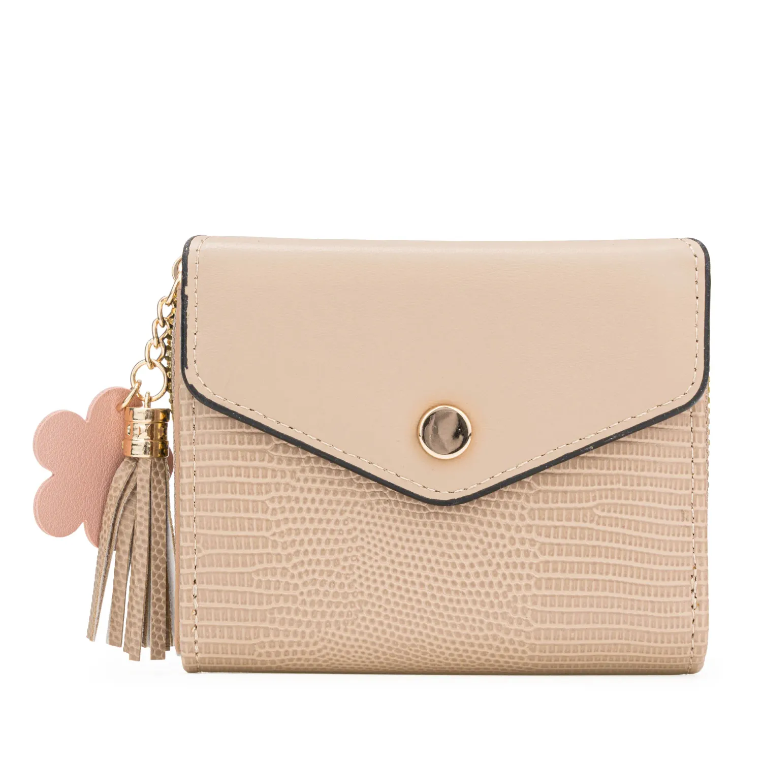 Monedero Limoni Dama Girix color beige | Platanitos