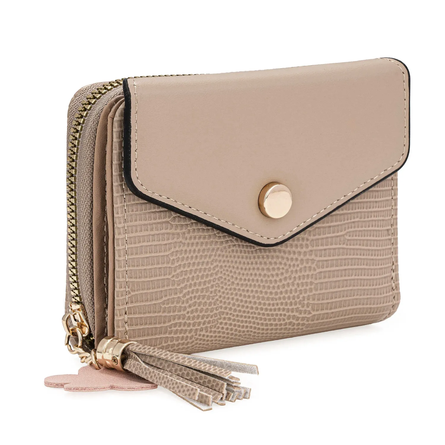 Monedero Limoni Dama Girix color beige | Platanitos