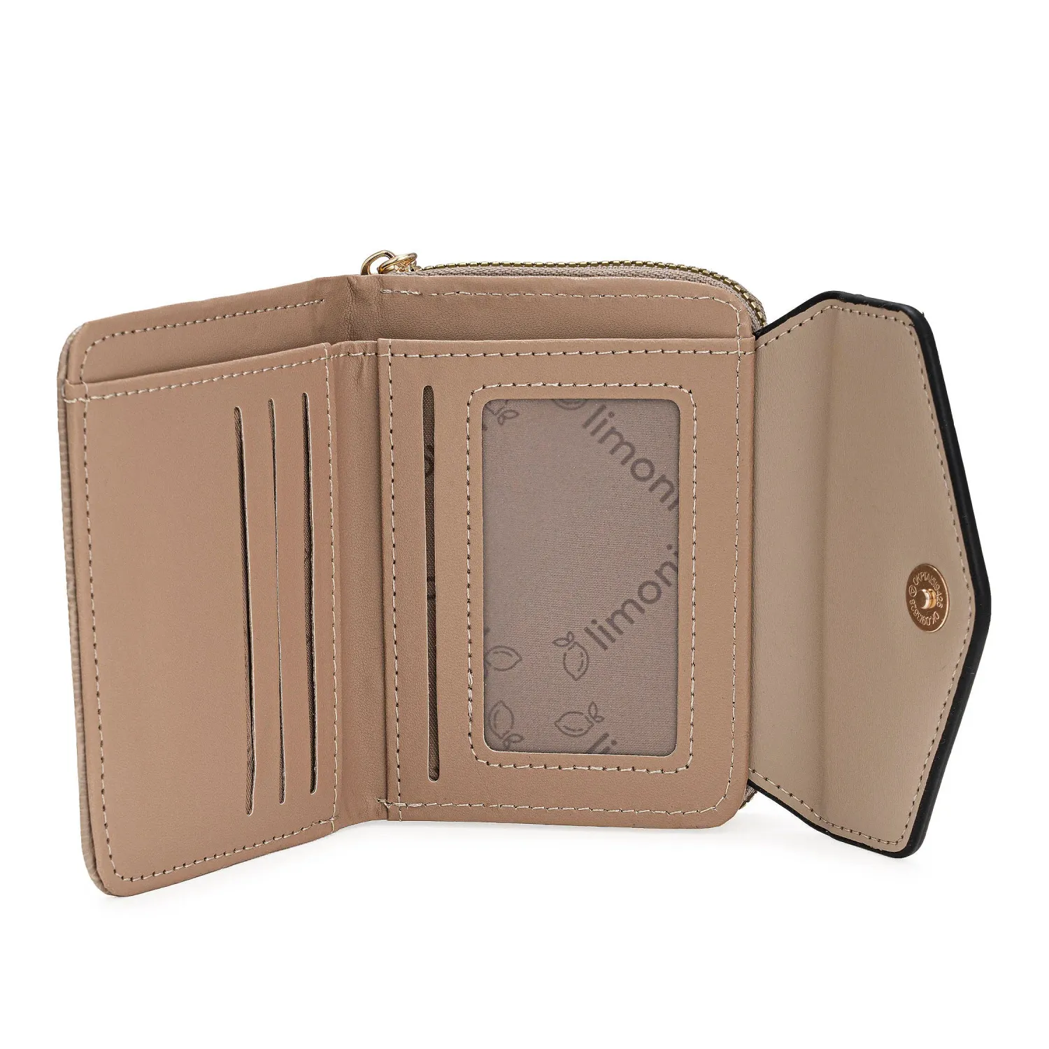 Monedero Limoni Dama Girix color beige | Platanitos