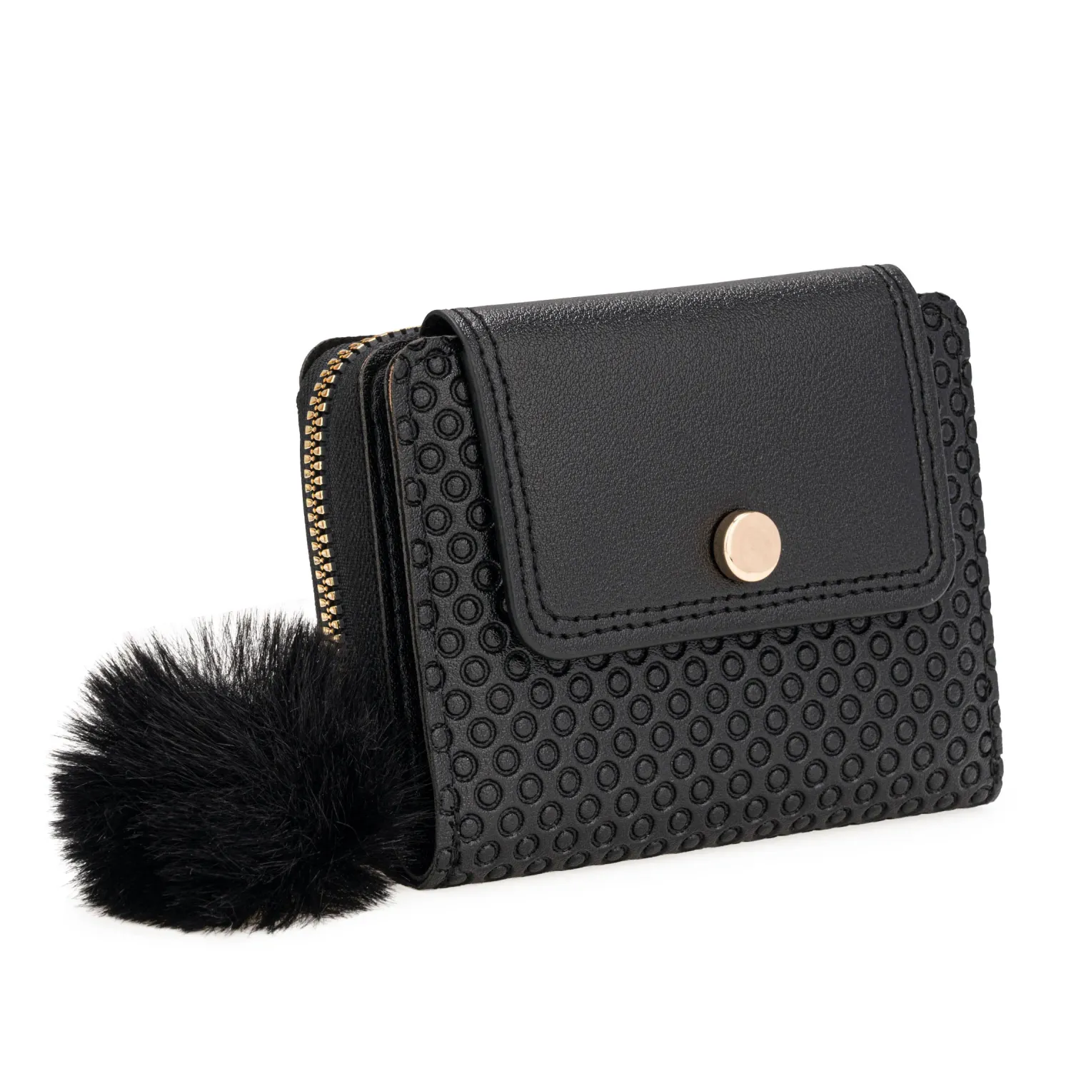 Monedero Limoni Dama Bulix color negro | Platanitos