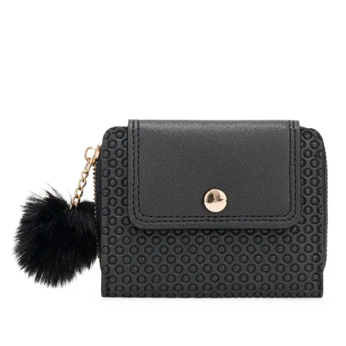 Monedero Limoni Dama Bulix color negro | Platanitos