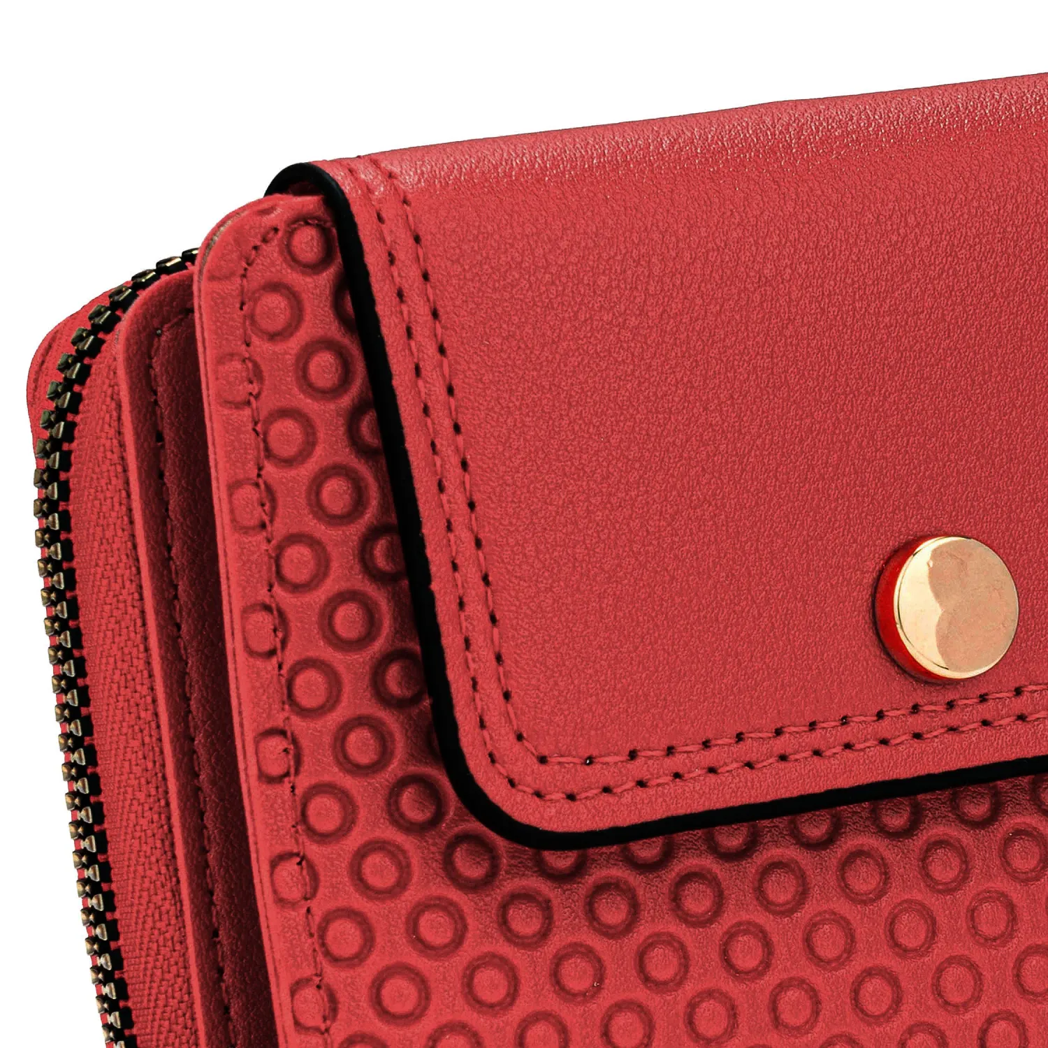 Monedero Limoni Dama Bulix color rojo | Platanitos