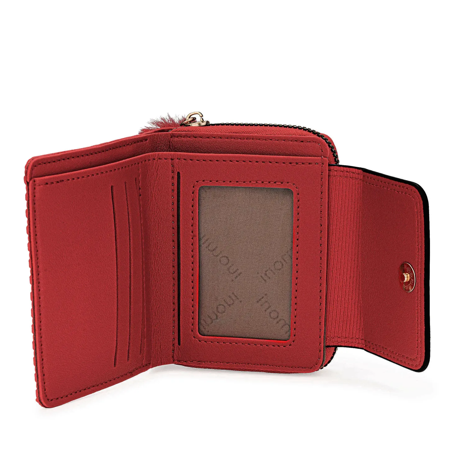 Monedero Limoni Dama Bulix color rojo | Platanitos