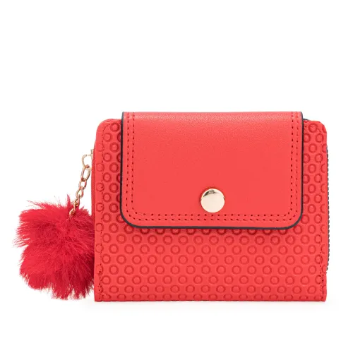 Monedero Limoni Dama Bulix color rojo | Platanitos