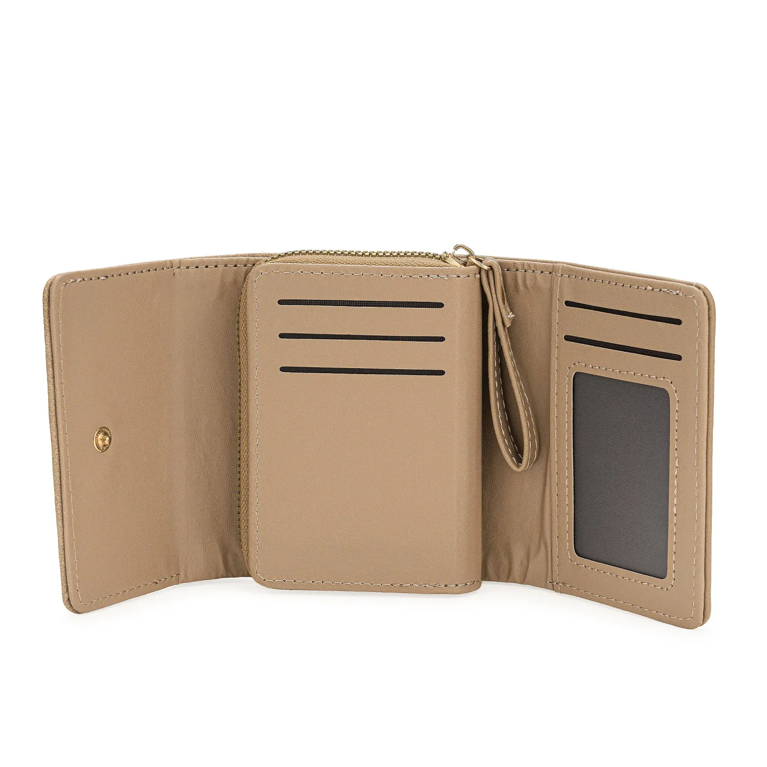 LIMONI Monedero Limoni Dama Tulix color beige | Platanitos